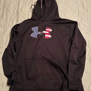 Under Armour Black Hoodie XXL